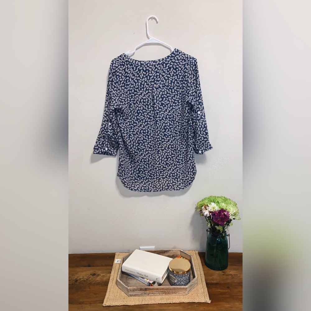 Soft Blue Blouse - Picture 4 of 4